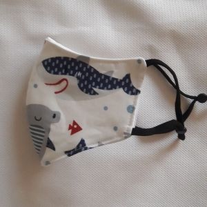Baby Shark Cotton Face Mask for Toddlers UNISEX